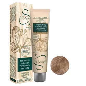 رنگ مو سلوم رنگ بلوند آپریکات روشن