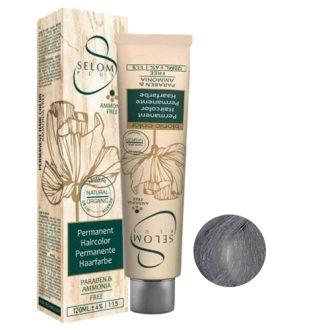 رنگ مو سلوم رنگ بلوند دودی خیلی روشن