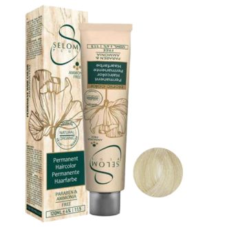 رنگ مو سلوم رنگ بلوند زیتونی پلاتینه