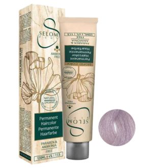 رنگ مو سلوم رنگ بلوند مرواریدی خیلی روشن