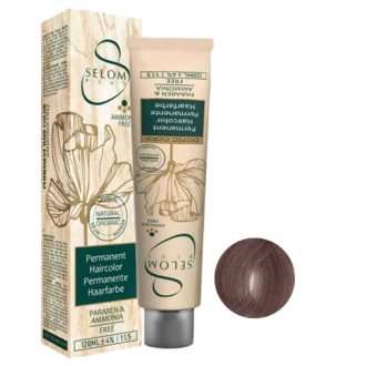 رنگ مو سلوم رنگ شیر شکلات