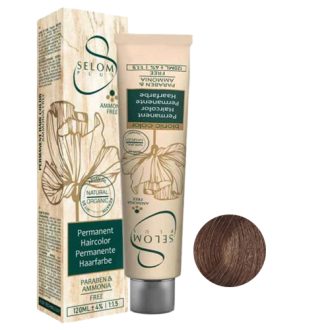 رنگ مو سلوم رنگ نسکافه ای