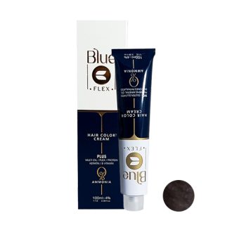 رنگ مو فاقد آمونیاک بلو شماره 2-7 حجم 100میل رنگ بلوند دودی متوسط