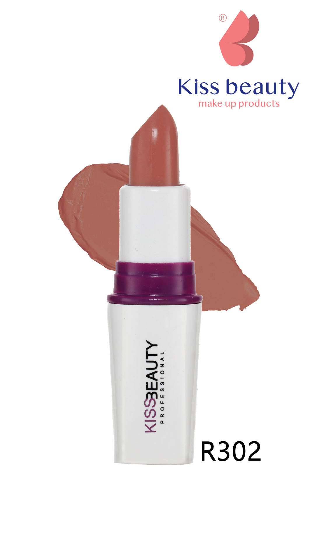رژ لب جامد کیس بیوتی کد R302 رژ لب جامد کیس بیوتی کد 302 - تصویر 1
