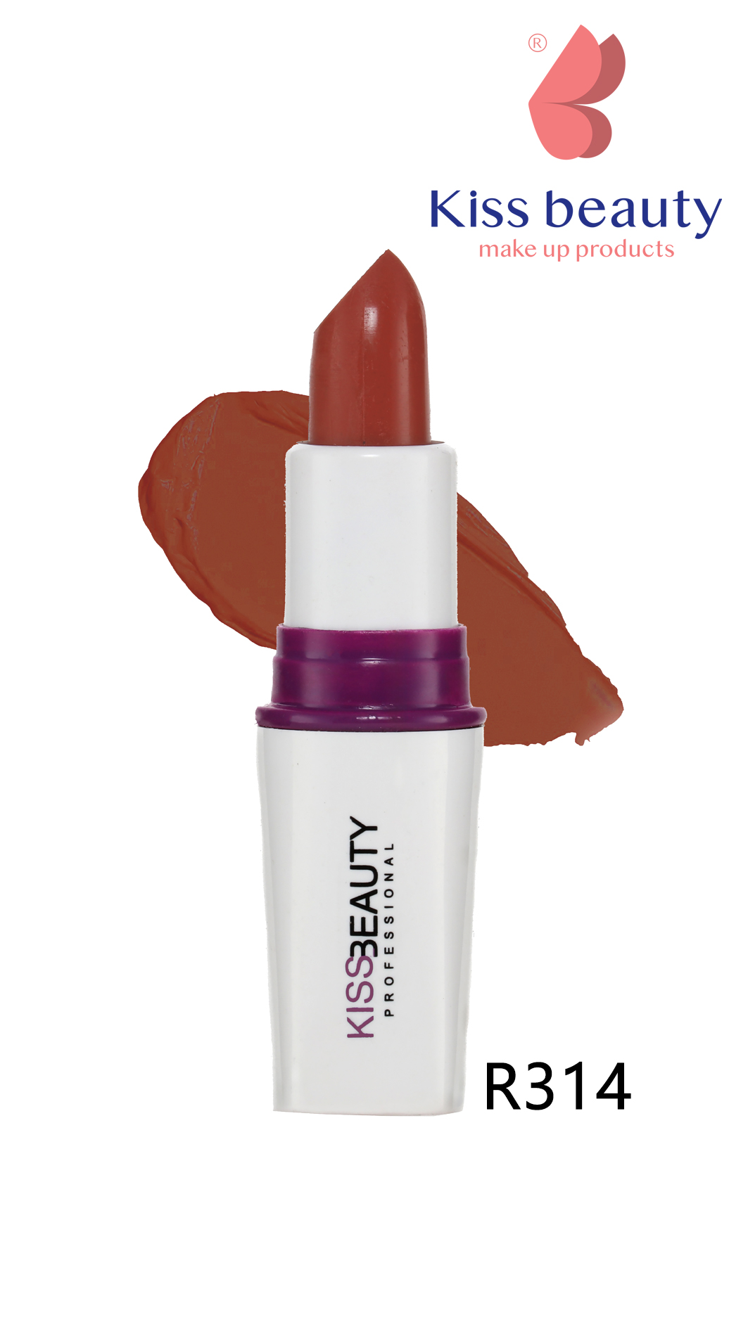 رژ لب جامد کیس بیوتی کد R314 رژ لب جامد کیس بیوتی کد 314 - تصویر 1
