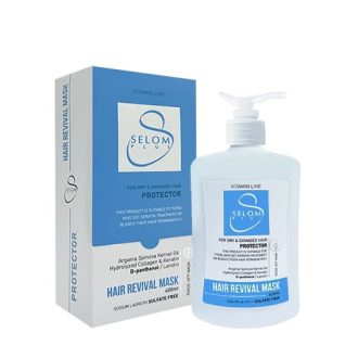 ماسک موی با آبکشی ویتامینه فری سولفات سلوم 400میل با جعبه