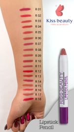 رژ لب مدادی کیس بیوتی کد 13 - تصویر 3